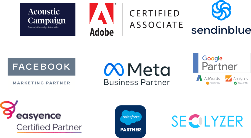 Logos des certifications